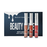Hennta Mejores Regalos para Las Mujeres! New Sexy 6 Lipstick de Larga duración Impermeable líquido Mate Lipstick Velvet Matte Lipgloss Sets