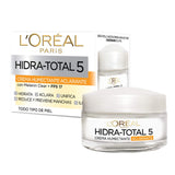 L'Oreal Paris Crema Antimanchas, Hidra Total 5, 50 ml