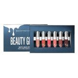 Hennta Mejores Regalos para Las Mujeres! New Sexy 6 Lipstick de Larga duración Impermeable líquido Mate Lipstick Velvet Matte Lipgloss Sets