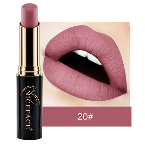 Hennta Matte Nude Lipstick Set, 12 Colores Impermeable, Larga duración, Brillo de Labios, Antiadherente, Taza, lápiz Labial líquido