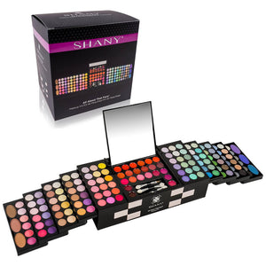 Shany 'All About That Face' Kit de maquillaje – todo en uno – Sombras de ojos, colores de labios y más
