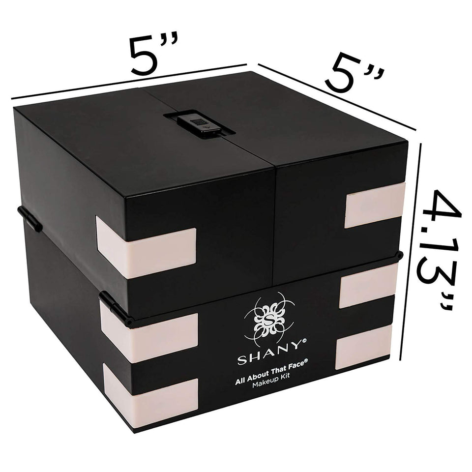 Shany 'All About That Face' Kit de maquillaje – todo en uno – Sombras de ojos, colores de labios y más