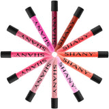 Shany The Wanted Ones - Juego de 12 brillos de labios con aloe vera y vitamina E