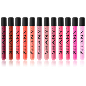 Shany The Wanted Ones - Juego de 12 brillos de labios con aloe vera y vitamina E