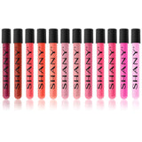 Shany The Wanted Ones - Juego de 12 brillos de labios con aloe vera y vitamina E