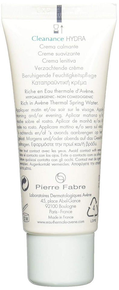 Avene Cleanance Hydra Crema Facial, 40 ml