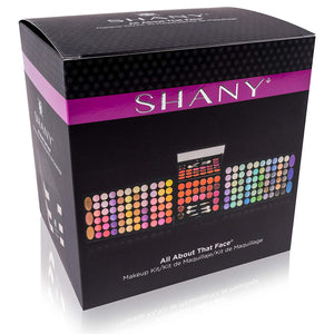 Shany 'All About That Face' Kit de maquillaje – todo en uno – Sombras de ojos, colores de labios y más