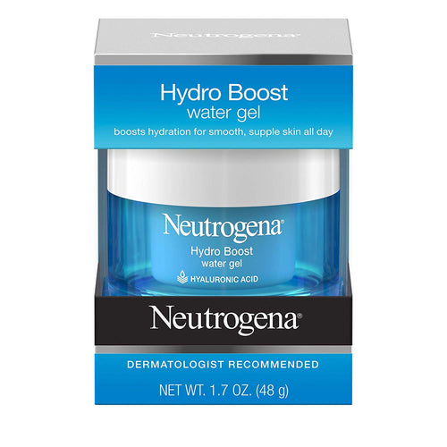 Neutrogena Hydro Boost Hyaluronic Acid Hydrating Water Face Gel Moisturizer for Dry Skin, 1.7 fl. oz