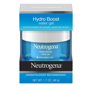 Neutrogena Hydro Boost Hyaluronic Acid Hydrating Water Face Gel Moisturizer for Dry Skin, 1.7 fl. oz