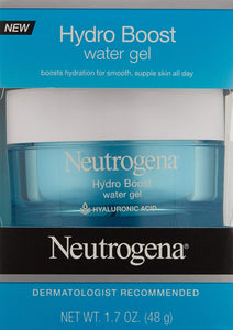 Neutrogena Hydro Boost Hyaluronic Acid Hydrating Water Face Gel Moisturizer for Dry Skin, 1.7 fl. oz