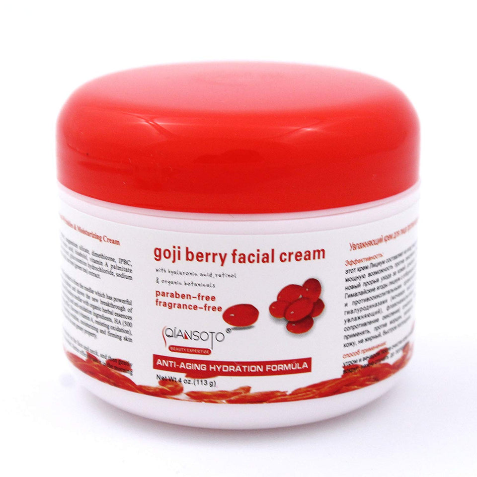 Crema Facial Goji Berry Hidrata, fortalece tu rostro, Antiedad