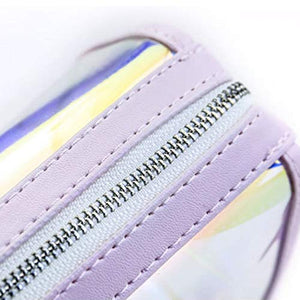 Bolsa de maquillaje iridiscente
